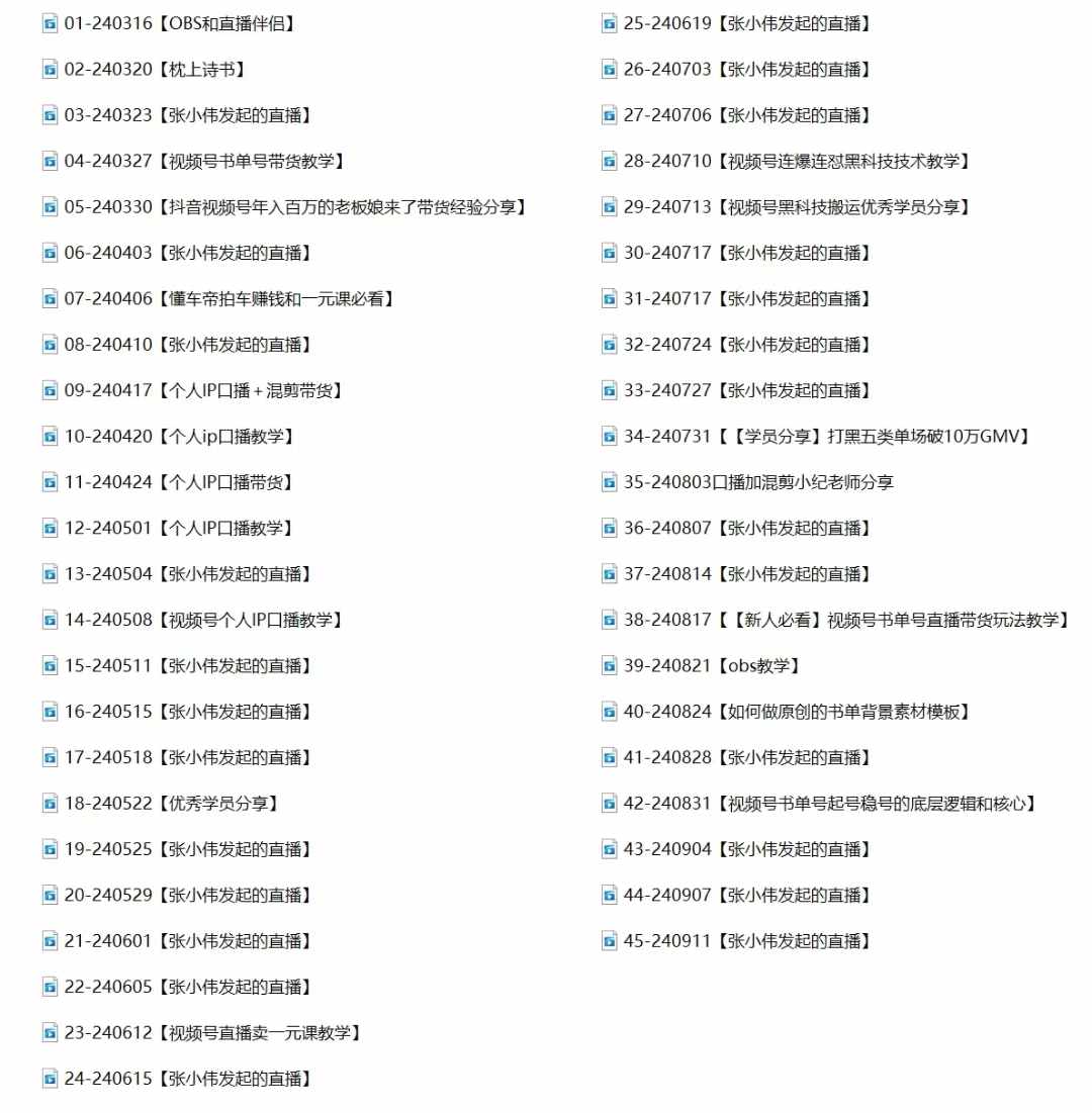 （12612期）2024视频号最新带货实战课：无人直播/书单号卖货/个人IP口播 (附资料素材)_生财有道创业网-生财有道