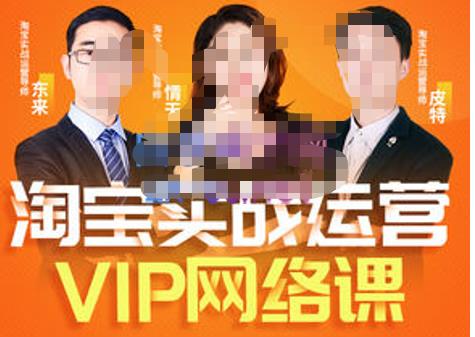 淘宝VIP线上直播课（八月完结），直通车爆款打造法，无线端权重与详情转化秘密等多套合集-生财有道