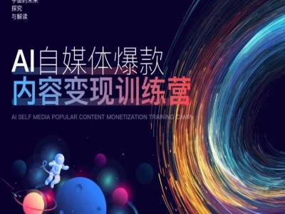 AI自媒体爆款内容变现训练营，20%底层逻辑，60%实操方法，20%案例拆解(即学即用)——生财有道创业网-生财有道