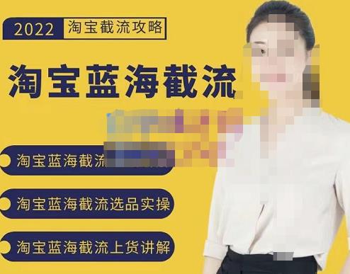 2022淘宝蓝海截流攻略，淘宝蓝海截流选品上货实操讲解-生财有道