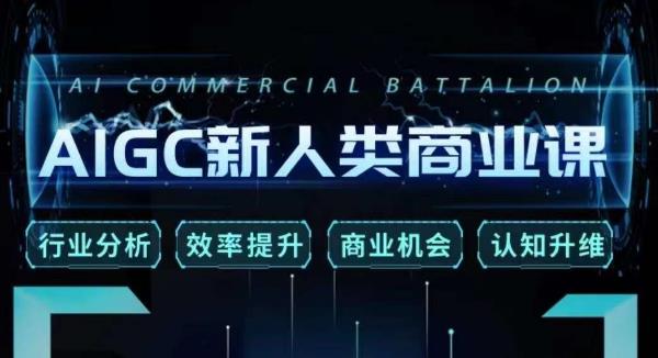 张诗童·AIGC新人类商业课，​行业分析/效率提升/商业机会/认知升维-生财有道