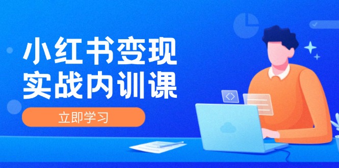 小红书变现实战内训课，0-1实现小红书-IP变现 底层逻辑/实战方法/训练结合-生财有道