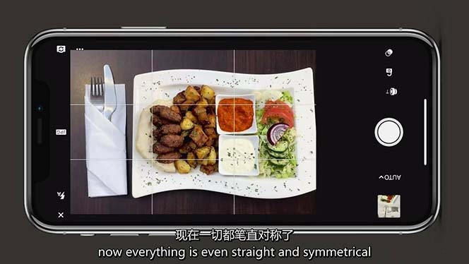 iPhone 美食摄影-掌握美食摄影造型-构图和编辑艺术-21节课-中英字幕-生财有道