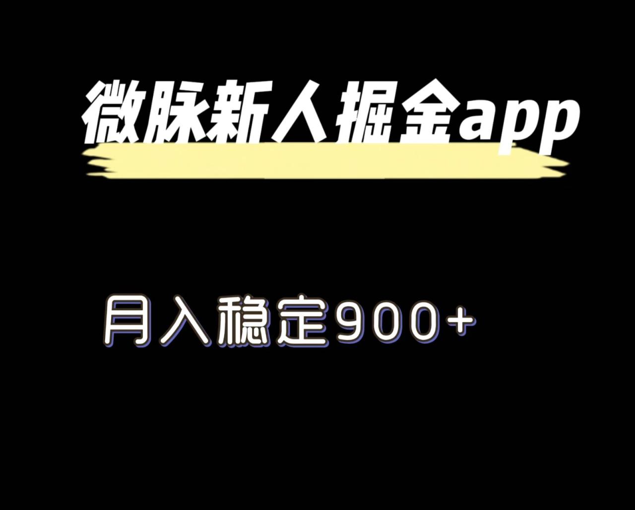 最新微脉长久项目，拉新掘金，月入稳定900+-生财有道