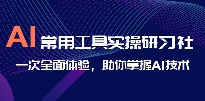 （6882期）AI-常用工具实操研习社，一次全面体验，助你掌握AI技术-生财有道