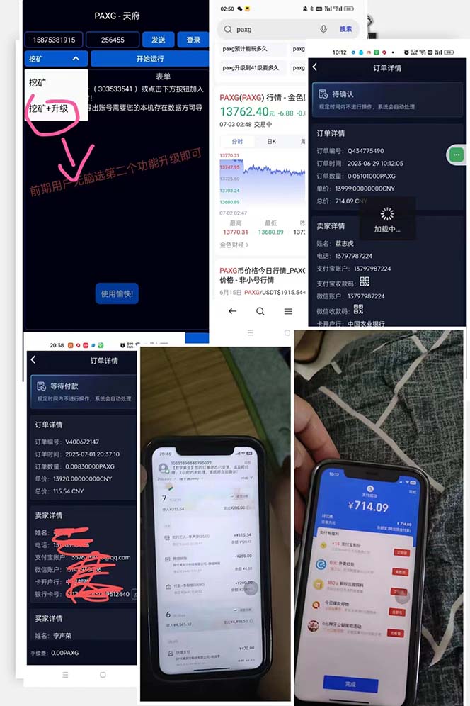 （6393期）paxg数字黄金系列全自动批量协议 工作室偷撸项目【挂机协议+使用教程】-生财有道