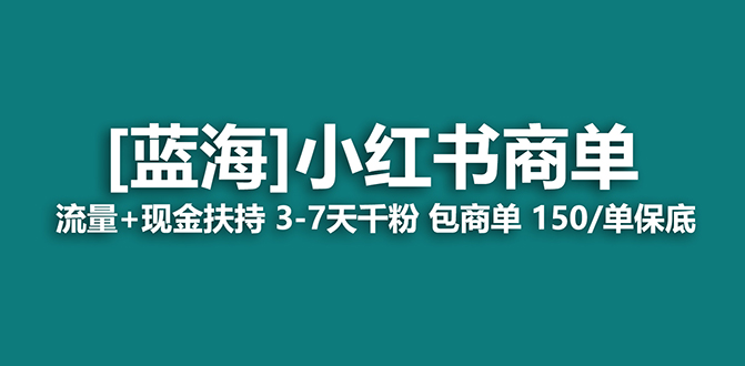 （7602期）【蓝海项目】小红书商单项目，7天就能接广告变现，稳定日入500+保姆级玩法-生财有道
