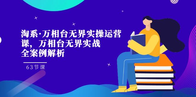 （7459期）淘系·万相台无界实操运营课，万相台·无界实战全案例解析（63节课）-生财有道