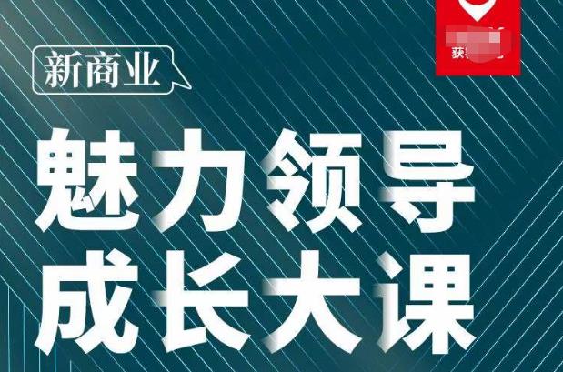 张琦·新商业魅力领导成长大课2023新版，高效管理必修课（30节）-生财有道