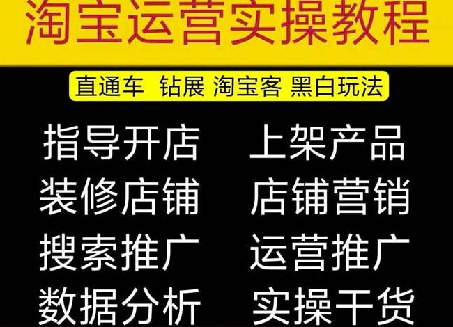 2023淘宝开店教程0基础到高级全套视频网店电商运营培训教学课程（2月更新）-生财有道