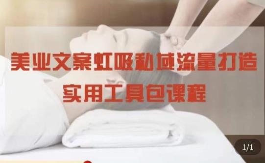 美业文案私域流量打造实用教程：学会私域流量打造和营销！-生财有道
