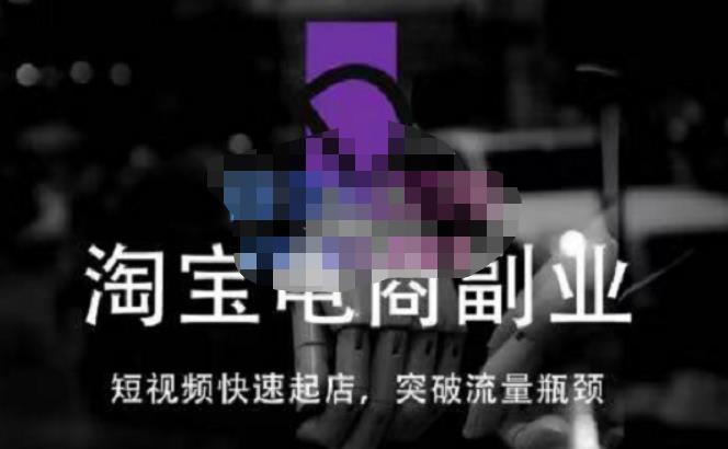 蓝Sir派·淘宝短视频快速起店，替代传统搜索方式，学会做一个不一样的淘宝店-生财有道