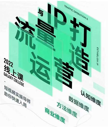 大蓝流量运营&个人ip打造课，短视频带货/爆款文案/流量运营/直播入门/镜头变现/流量商业-生财有道