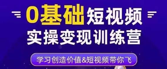薛辉·0基础短视频实操变现训练营，3大体系成就百万大V-生财有道