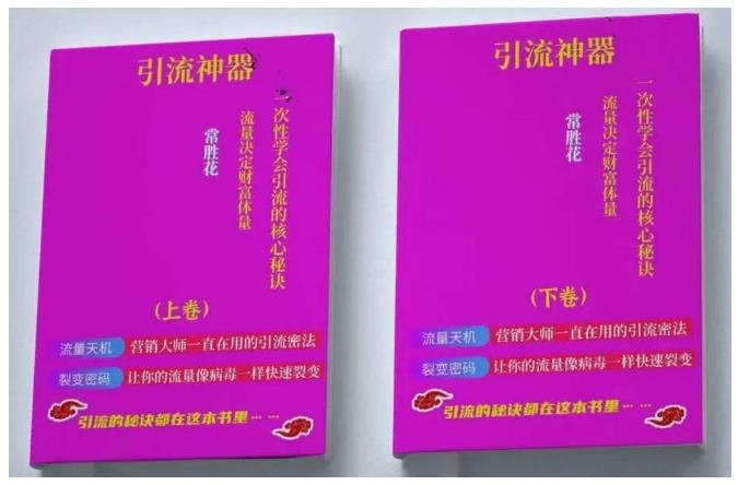 《引‮神流‬器》——上下册理论+实战一次‮学性‬会引流‮核的‬心秘诀，​价值10万‮流的‬量思维-生财有道