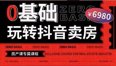 修龙老师·0基础玩转短视频卖房（十九期），短视频+直播双腿走路，实现抖音卖房弯道超车-生财有道