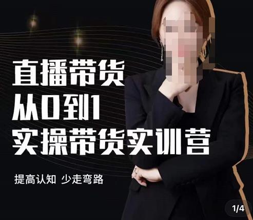 七玥·七天零基础带货教学，直播带货从0到1实操带货实训营-生财有道