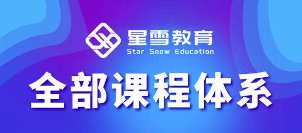 星雪教育淘系高级班，更全的运营提升方案，零基础由浅入深，店铺最新玩法-生财有道