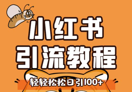 小红书运营引流全系列课程，每天引流100精准粉-生财有道