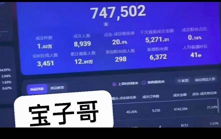 宝子哥无人直播，半无人直播，Obs+伴侣玩法，快速打标签+养鱼-生财有道