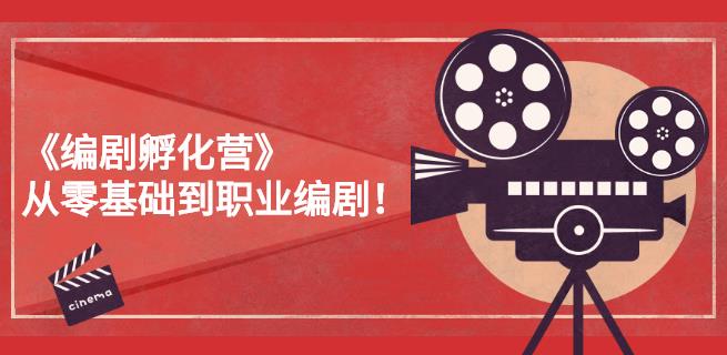 《编剧孵化营》从零基础到职业编剧，偷偷努力三个月，让世界聆听你的故事-生财有道