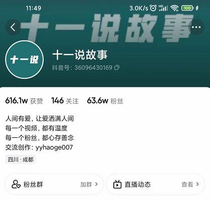 十一说故事·故事性中视频，观众快速共鸣从而快速变现的中视频玩法-生财有道