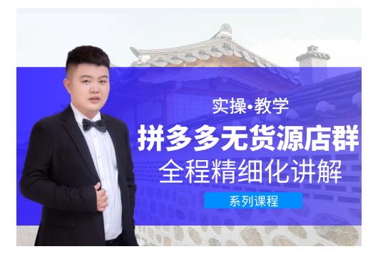 圣淘电商·拼多多无货源店群，零基础也能快速上手拼多多店群！-生财有道