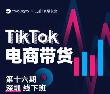 TK电商带货线下班第十六期（深圳站），从0到1带货出单-生财有道