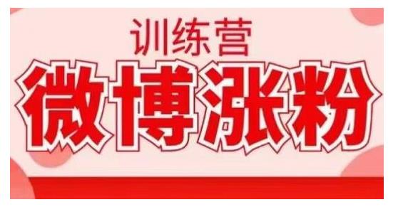 写书哥·微博涨粉训练营，手把手教你写出高转化点赞的涨粉文章【无水印】-生财有道