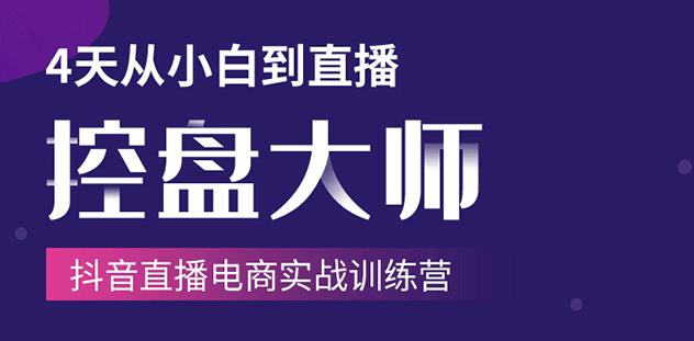 抖音直播电商实战训练营：4天从小白到直播操盘大师，单场直播破百万-生财有道