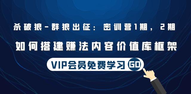 杀破狼|群狼出征：密训营1期，2期：如何搭建赚法内容价值库框架(无水印)-生财有道