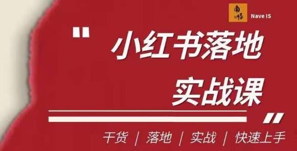 南悟·小红书医疗流量落地实战课，干货/落地/实战/快速上手-生财有道