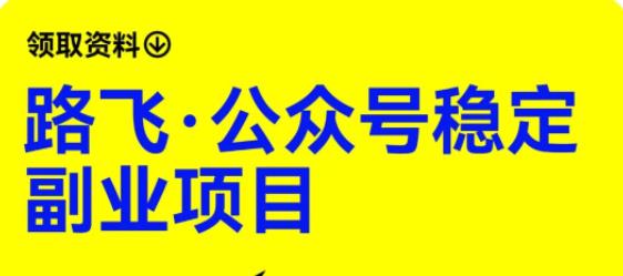 路飞·公众号稳定副业项目，你只要无脑去推广，粉丝和收入，自然就来了-生财有道