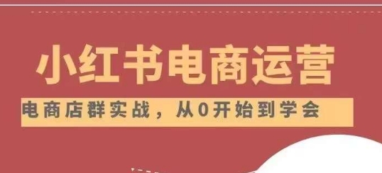 小红书店铺运营从小白到大神2.0，从入门到精通-生财有道