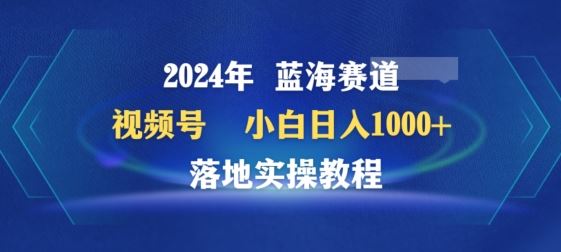 2024年视频号蓝海赛道百家讲坛，小白日入1000+，落地实操教程【揭秘】-生财有道