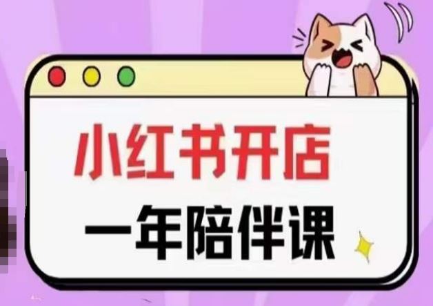 三九小红书开店一年陪伴课(更新)，从0到1玩赚小红书开店-生财有道