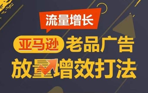 流量增长 亚马逊老品广告放量增效打法，短期内广告销量翻倍-生财有道