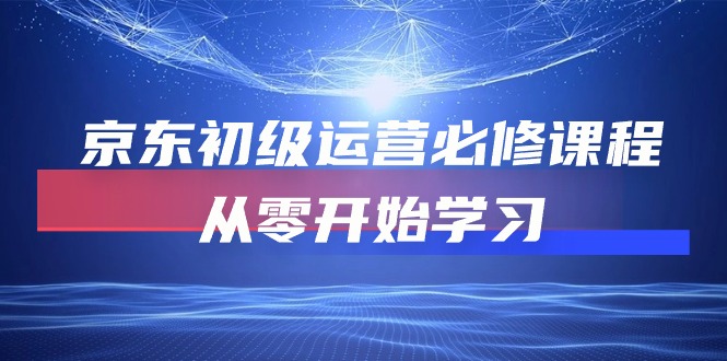 （10261期）京东初级运营必修课程，从零开始学习-生财有道
