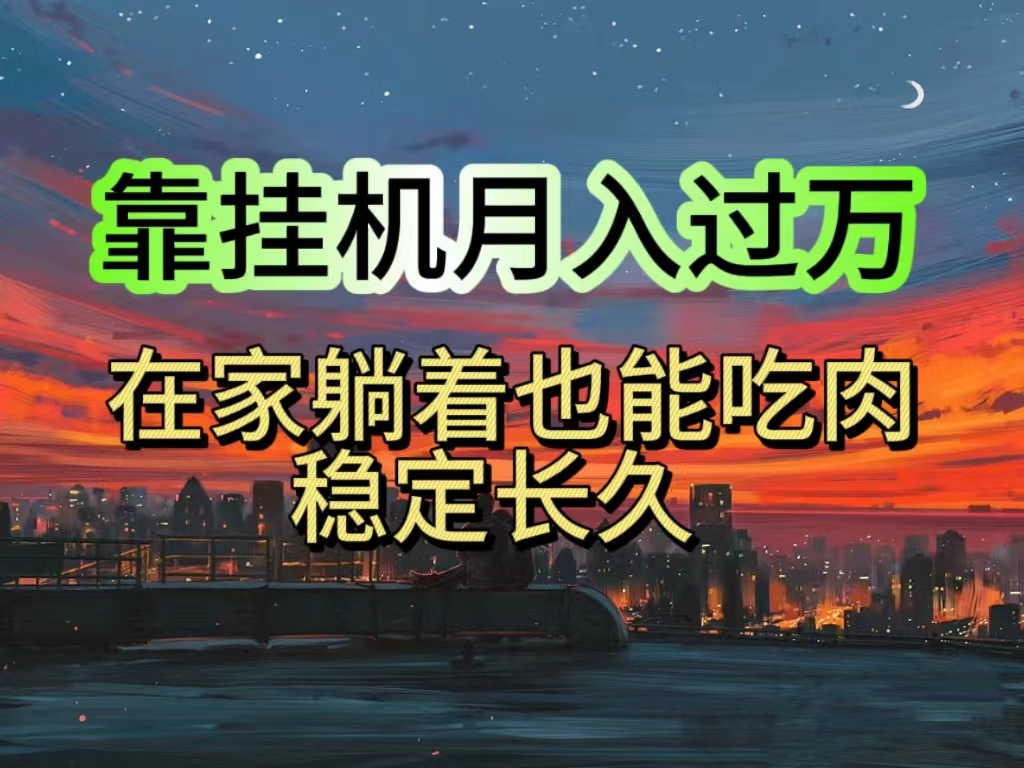 （10921期）挂机项目日入1000+，躺着也能吃肉，适合宝爸宝妈学生党工作室，电脑手…-生财有道