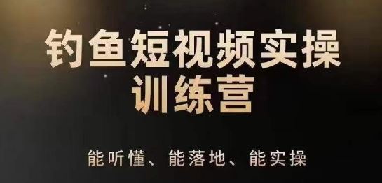 0基础学习钓鱼短视频系统运营实操技巧，钓鱼再到系统性讲解定位ip策划技巧-生财有道