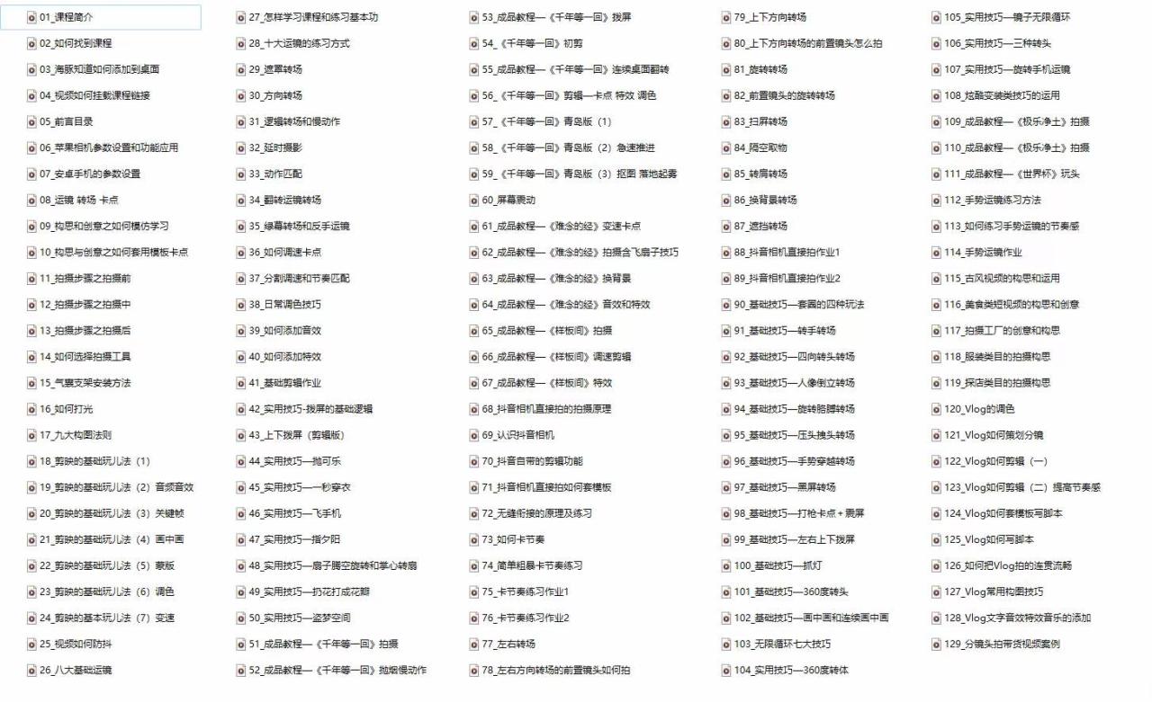 （11046期）手机综合摄影技能课：学习手机拍摄技巧，用手机拍摄有品质短视频-126节-生财有道