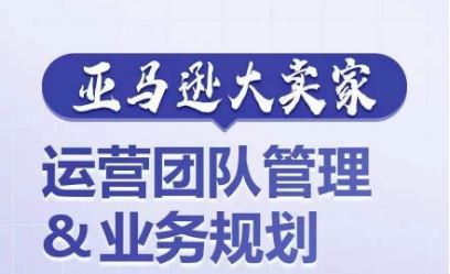 亚马逊大卖家-运营团队管理&业务规划，为你揭秘如何打造超强实力的运营团队-生财有道