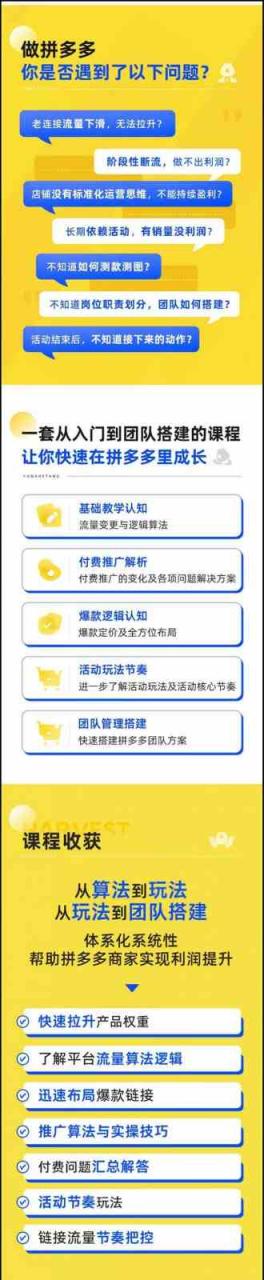 拼多多进阶课：极限拉升/盈利突破：从算法到玩法 从玩法到团队搭建（18节）-生财有道