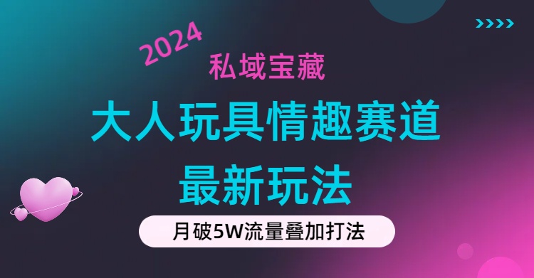 （11541期）私域宝藏：大人玩具情趣赛道合规新玩法，零投入，私域超高流量成单率高-生财有道