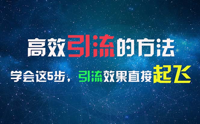 （11776期）高效引流的方法，可以帮助你日引300+创业粉，一年轻松收入30万，比打工强-生财有道