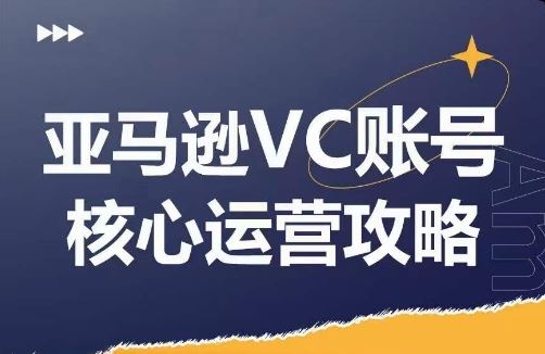 亚马逊VC账号核心玩法解析，实战经验拆解产品模块运营技巧，提升店铺GMV，有效提升运营利润-生财有道