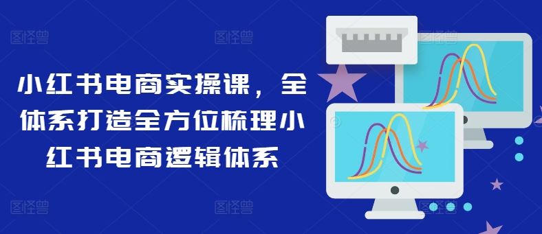小红书电商实操课，全体系打造全方位梳理小红书电商逻辑体系-生财有道