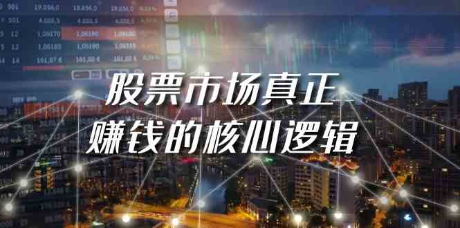 某公众号付费文章《股票市场真正赚钱的核心逻辑》-生财有道