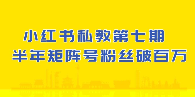 小红书私教第七期，小红书90天涨粉18w，1周涨粉破万 半年矩阵号粉丝破百万-生财有道