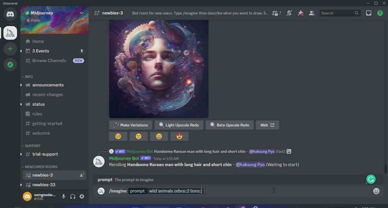 图片[3]-Midjourney AI人工智能艺术图片从入门到高级创作教程-34节课-中英字幕_生财有道创业网-生财有道